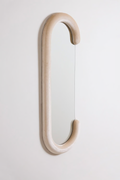 UV HOME Oval wall mirror 60x160 cm in Jasnon velvet