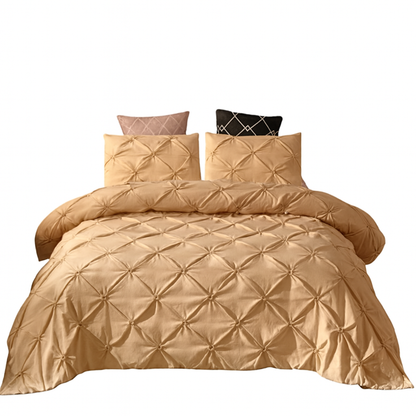 UV HOME Luxe Dekbedovertrek – Elegant Pintuck Design