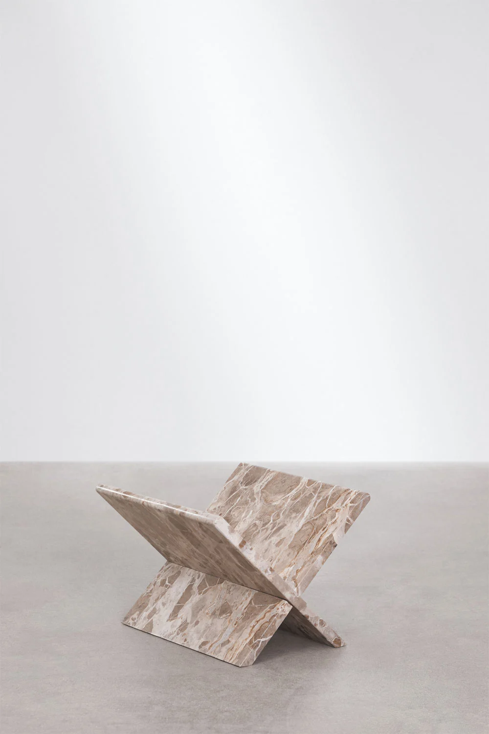 UV HOME Kristoff Marble Magazine Holder