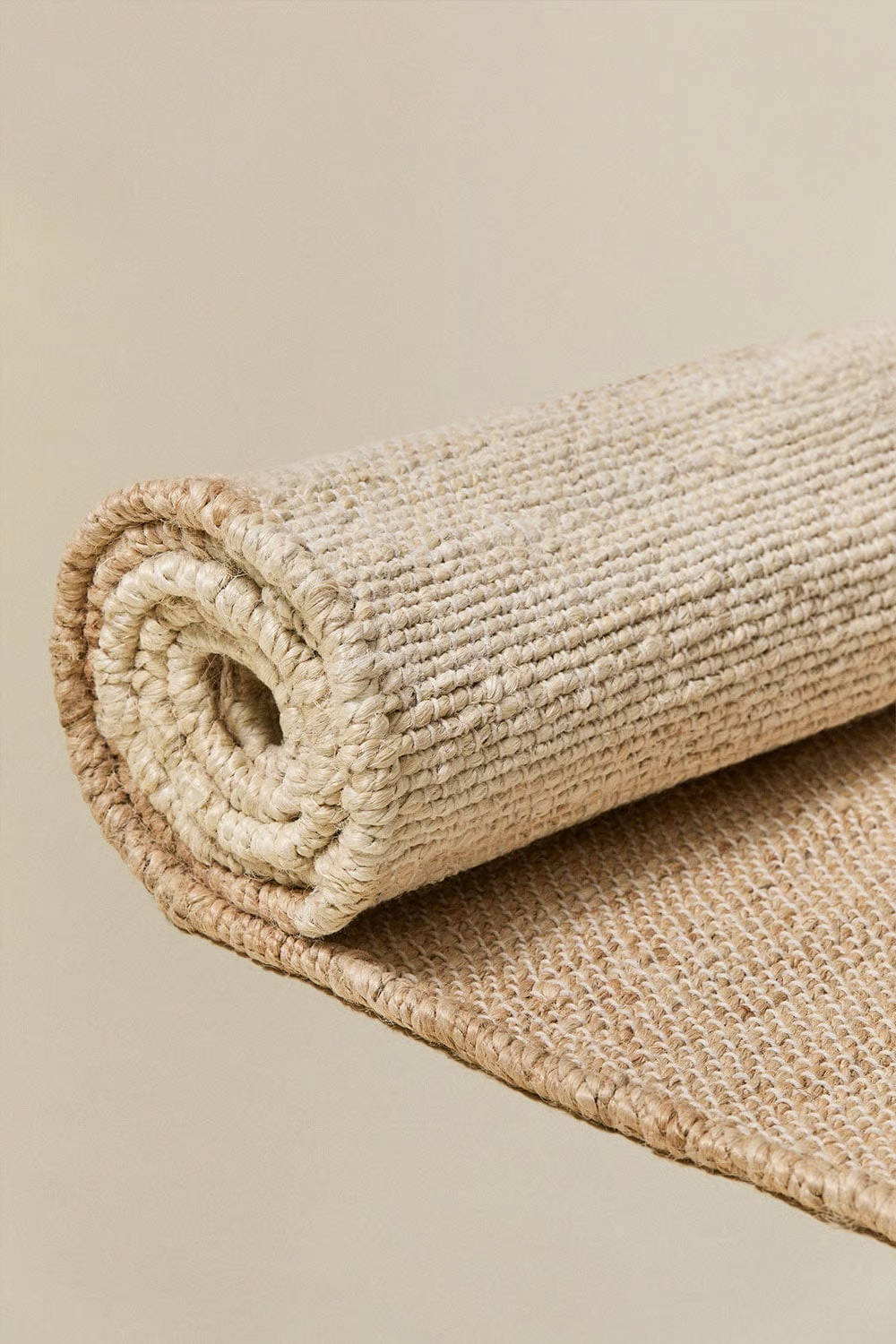 UV Home Rectangular rug made of jute and cotton Meira