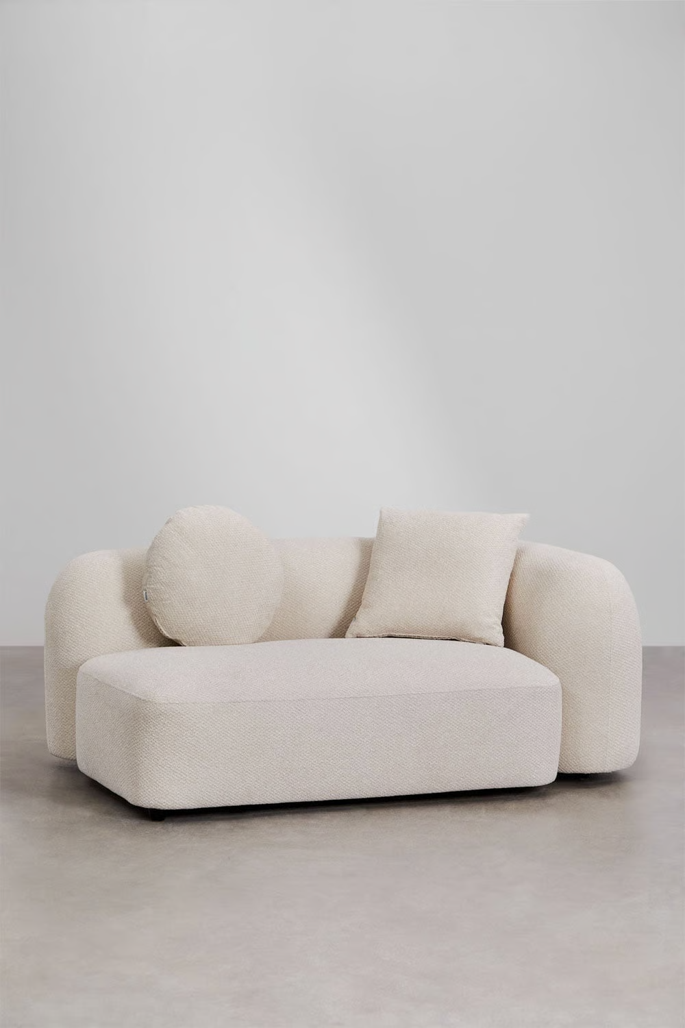 UV HOME Modular 3-piece sofa in chenille Coco