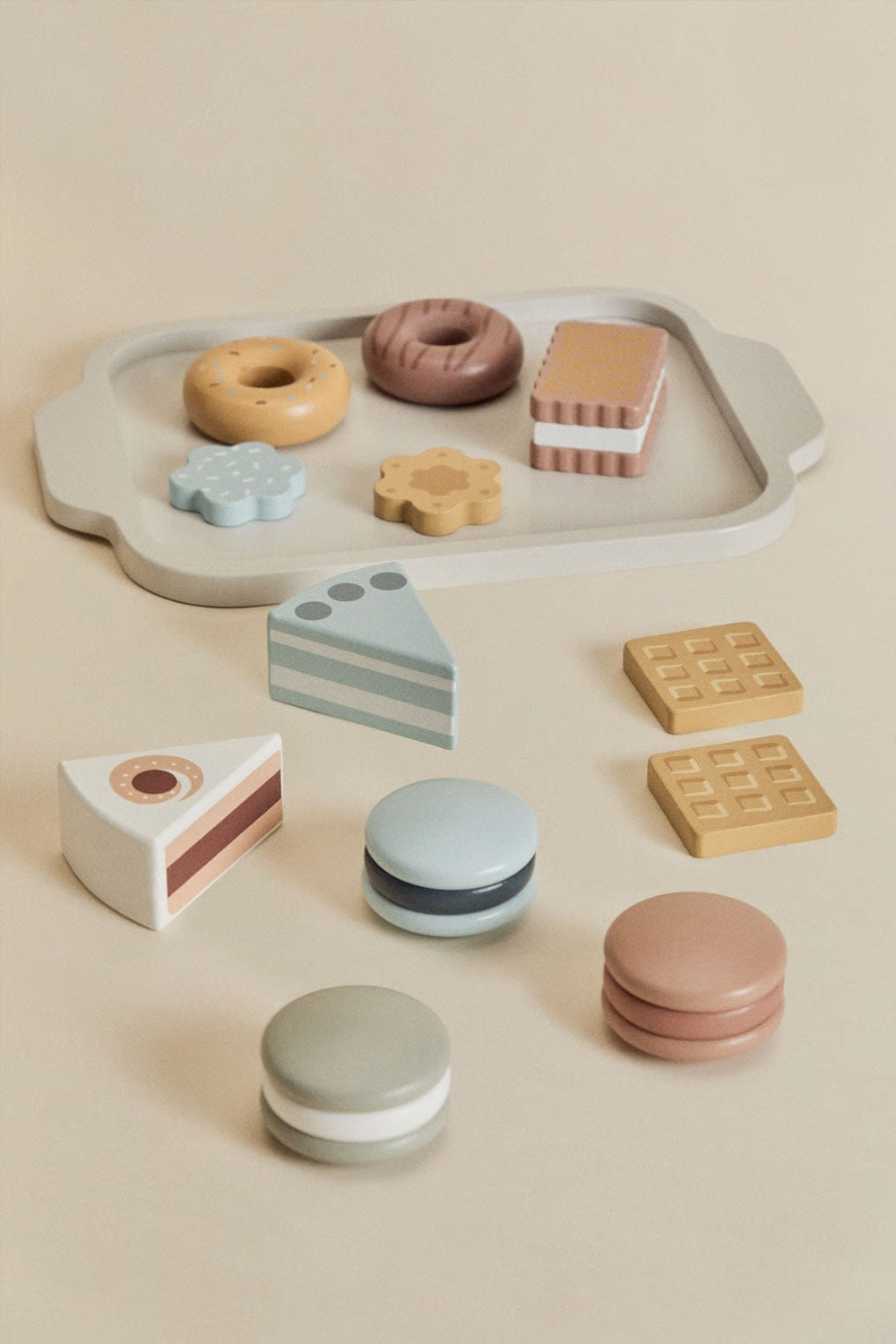 UV Home Leda Kids Wooden Bakery Accessories Set
