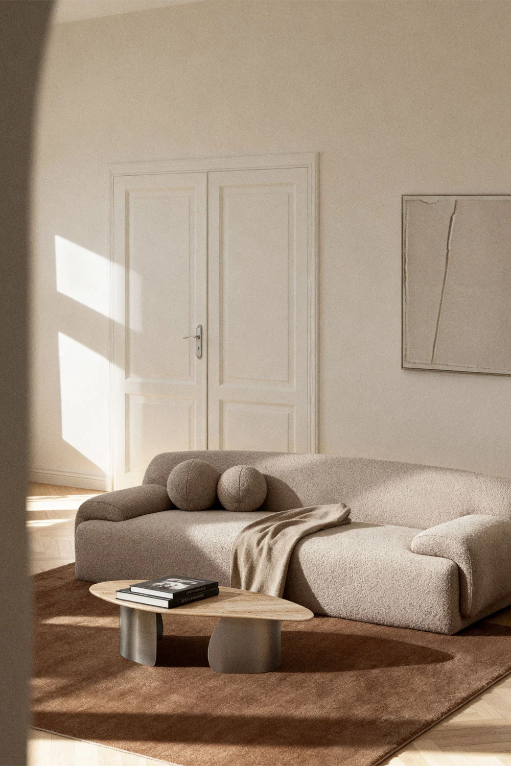 UV Home 3-Seater Sofa Shirina Upholstered