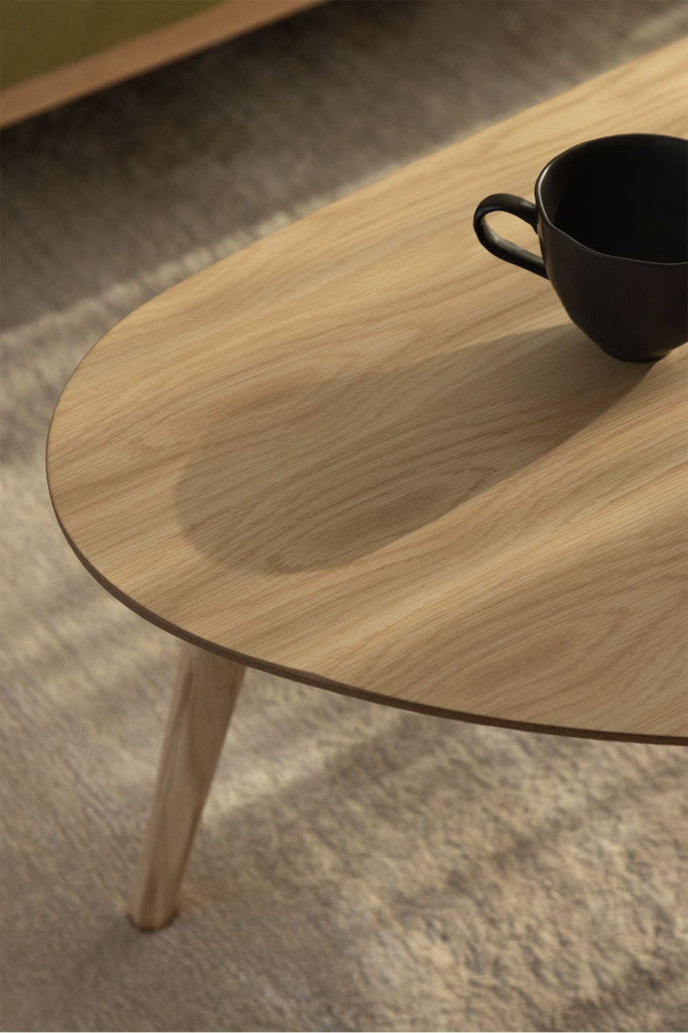 UV Home Coffee table in MDF and Yavik oak wood