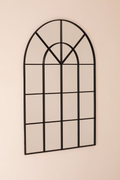 Paola Metal Wall Mirror with Window Effect 90 x 135 cm