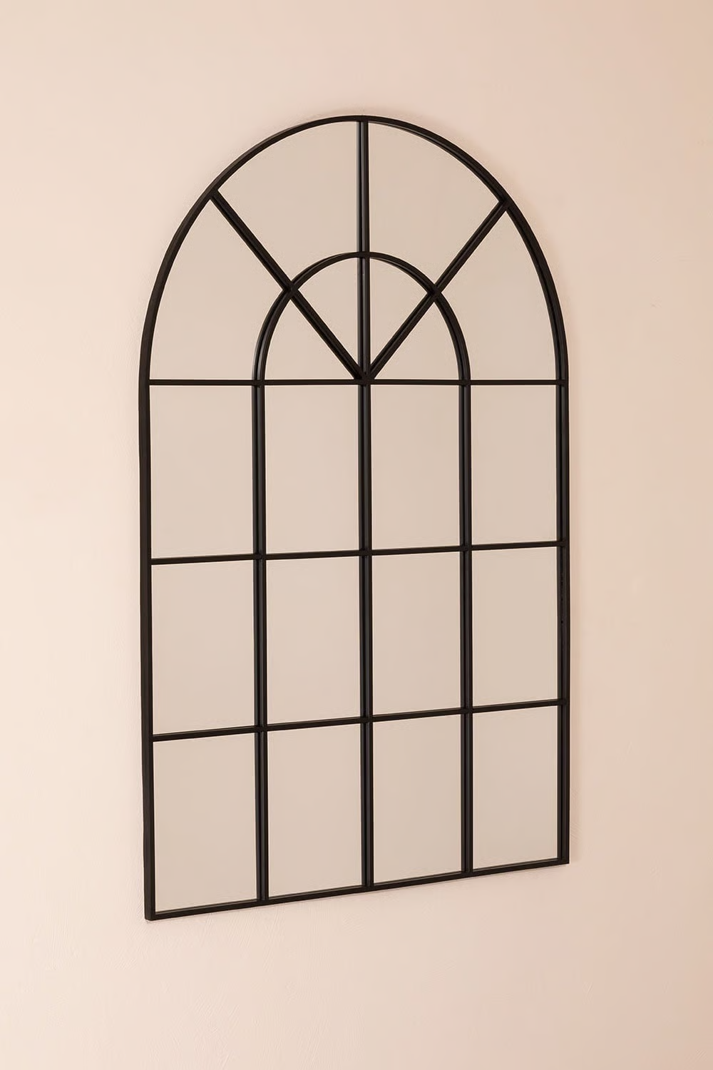 Paola Metal Wall Mirror with Window Effect 90 x 135 cm