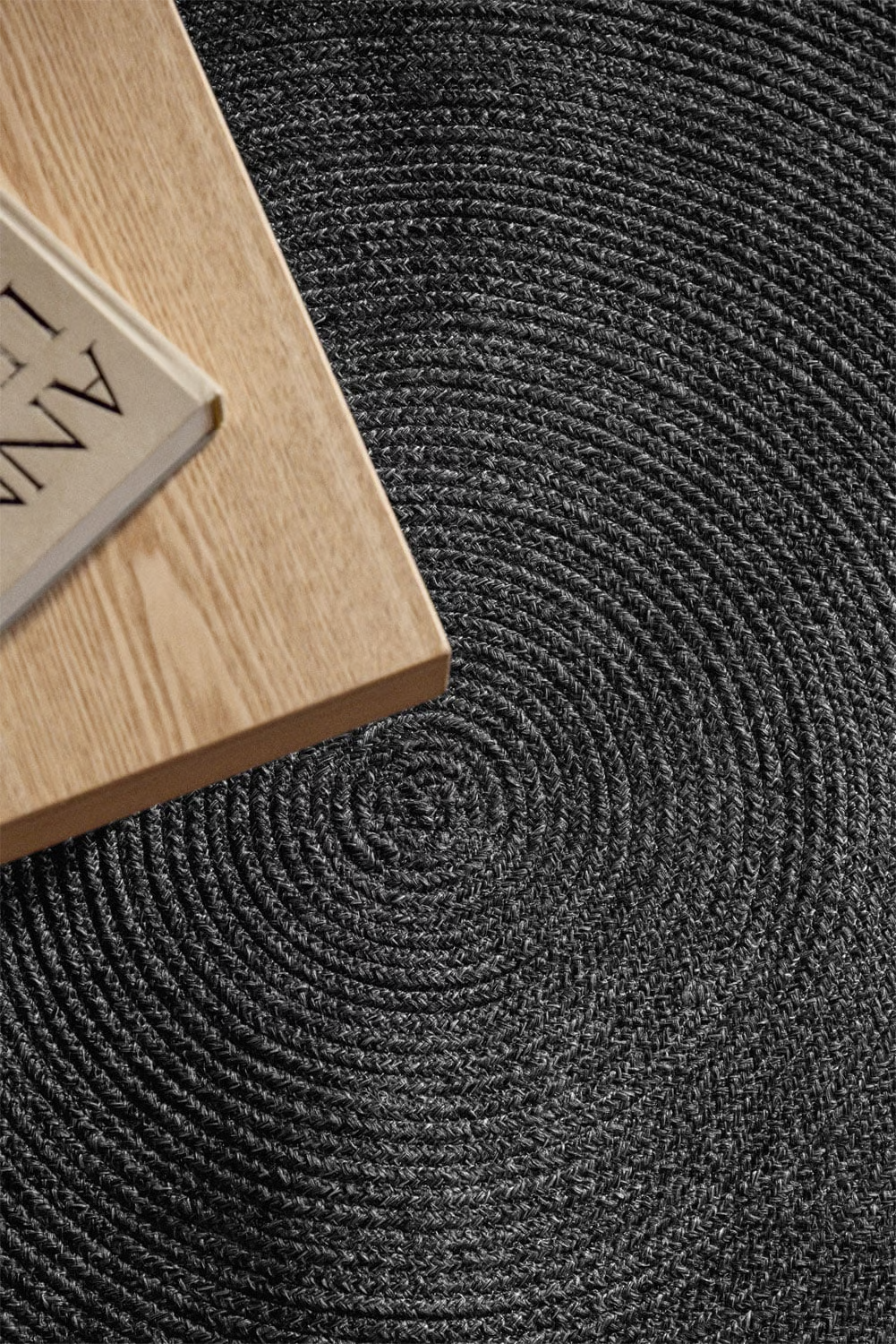 UV Home Round carpet Ø200 cm in polypropylene LisandraMoka Brown