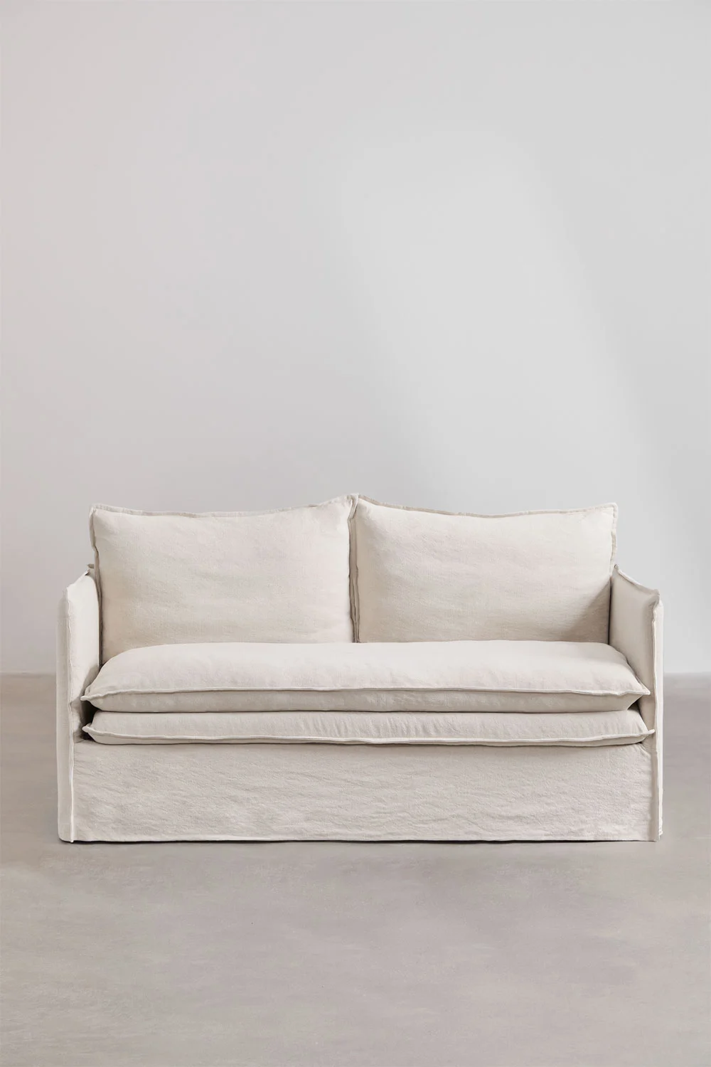 UV HOME Grace 2-seater sofa in linen and cotton
