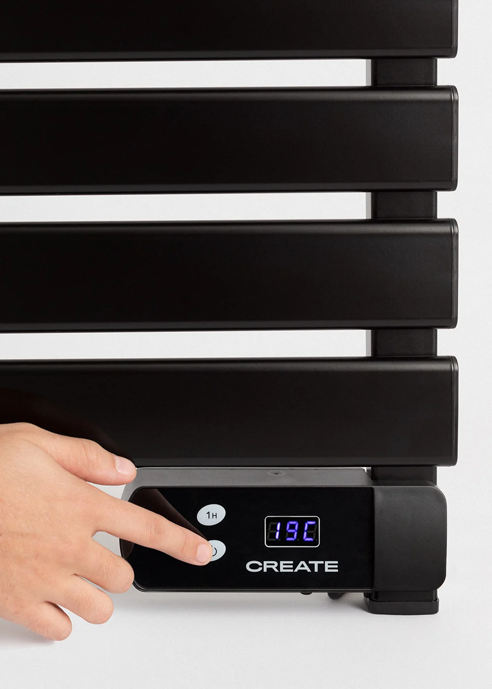 UV HOME Wall-Mounted Electric Towel Warmer 500W