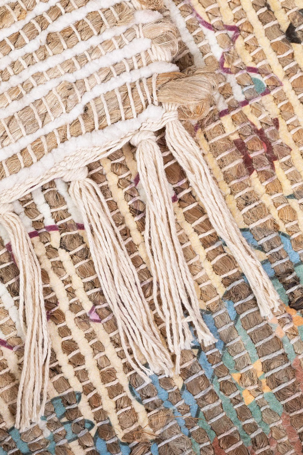 UV Home Rectangular carpet 170x260 cm made of jute and fabric Demir