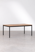 UV Home Artus Dining Table  – Acacia Wood & Steel