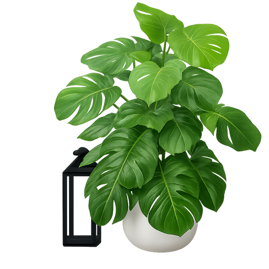 UV HOME – 40-130 cm (51.18 in) Artificial Monstera Plant