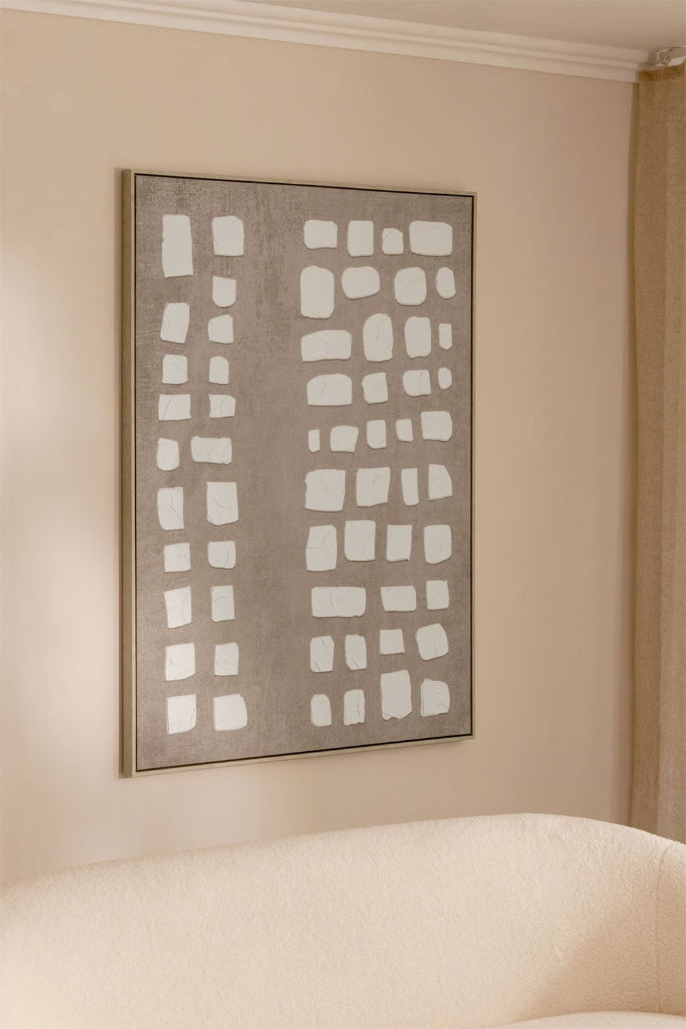 UV HOME Hand-Painted Abstract Canvas Wall Art