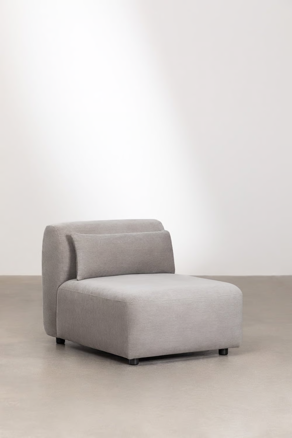 UV HOME 4-piece modular sofa with upholstered ottoman Fogle