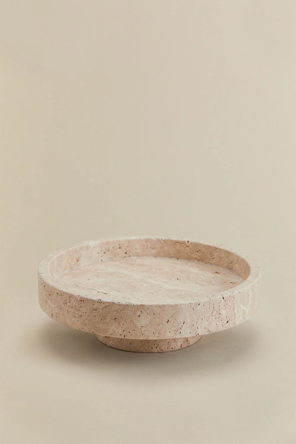 UV HOME Round Key Tray  in Kevara Natural Stone