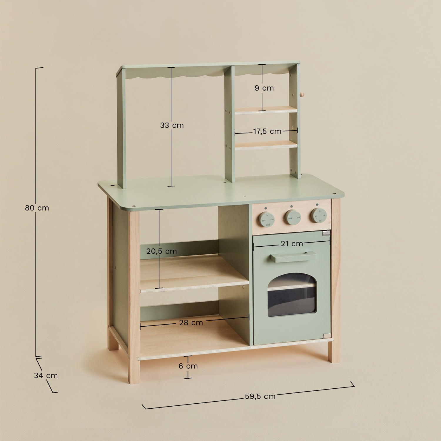 UV Home Leda Kids Wooden Bakery