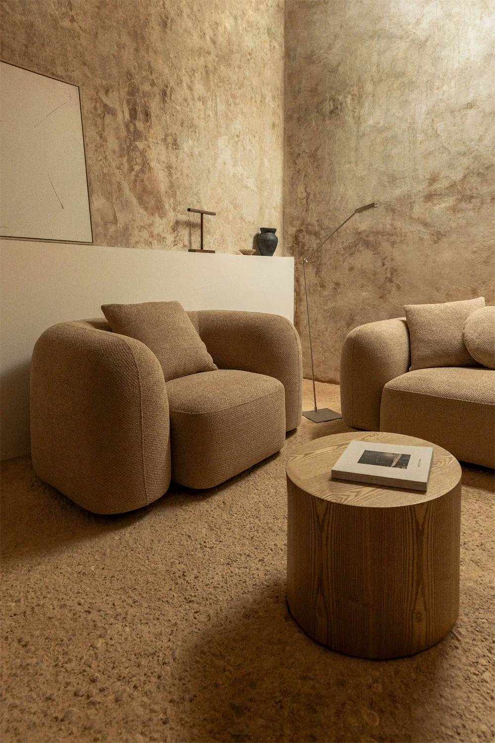 UV HOME Coco chenille armchair