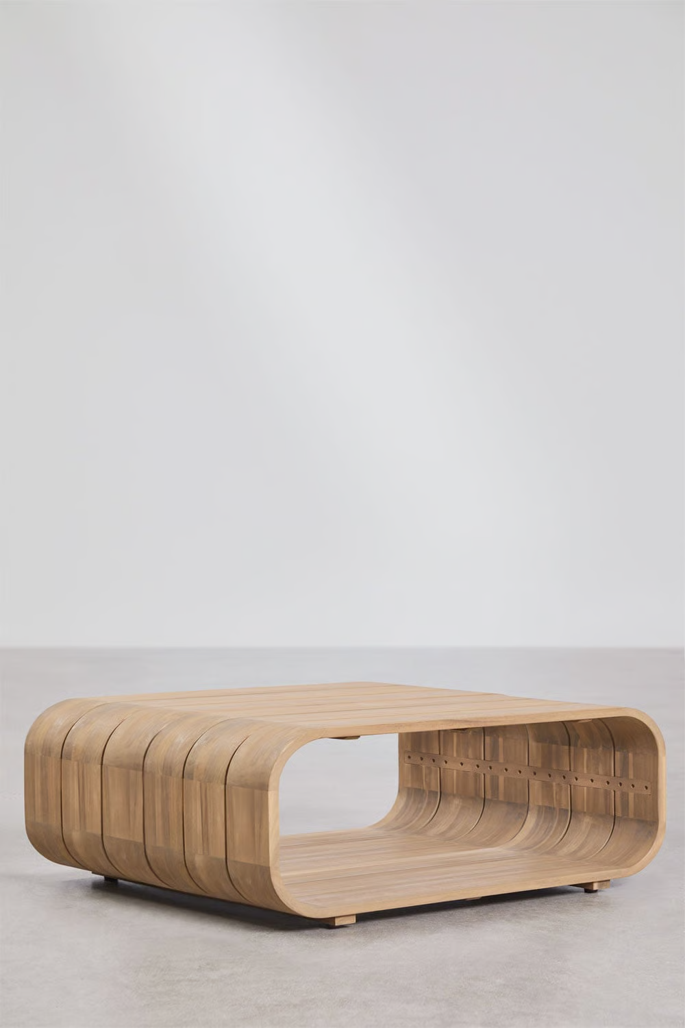UV HOME Brivori Rectangular Acacia Wood Garden Table 140 x 75 cm