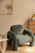 UV HOME Nicxon Shearling Armchair