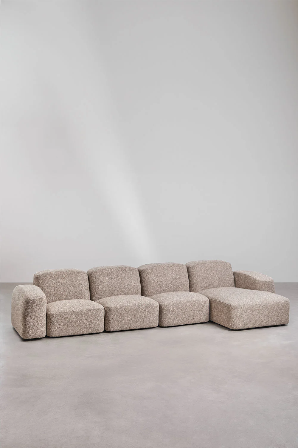 UV HOME Bastian 4-piece chaise longue modular sofa right