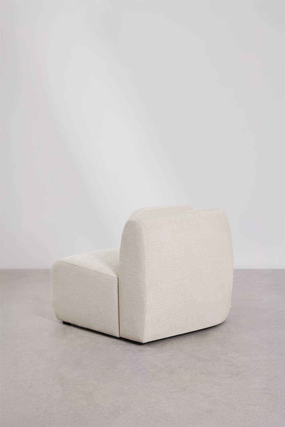 UV HOME Left corner module for modular sofa in chenille Coquette