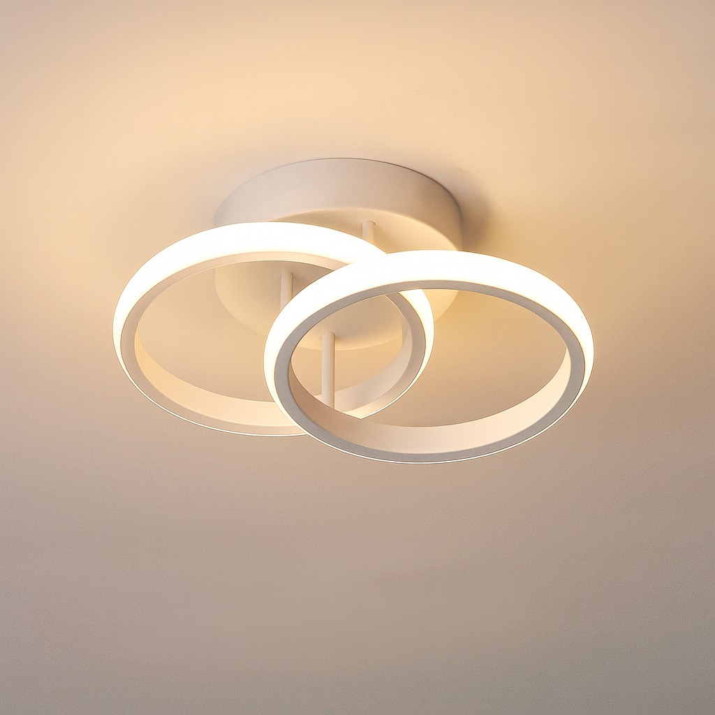 UV HOME Modern LED Ceiling Light – Square, Round & C-Shaped Designs