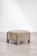 UV Home Cleo Round Storage Ottoman