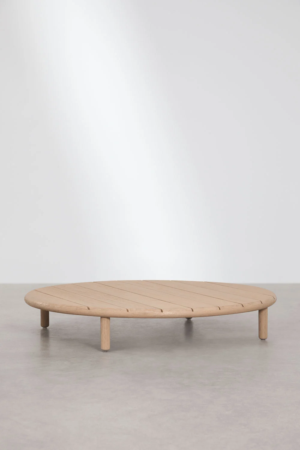UV HOME Olivia Round Acacia Wood Garden Coffee Table