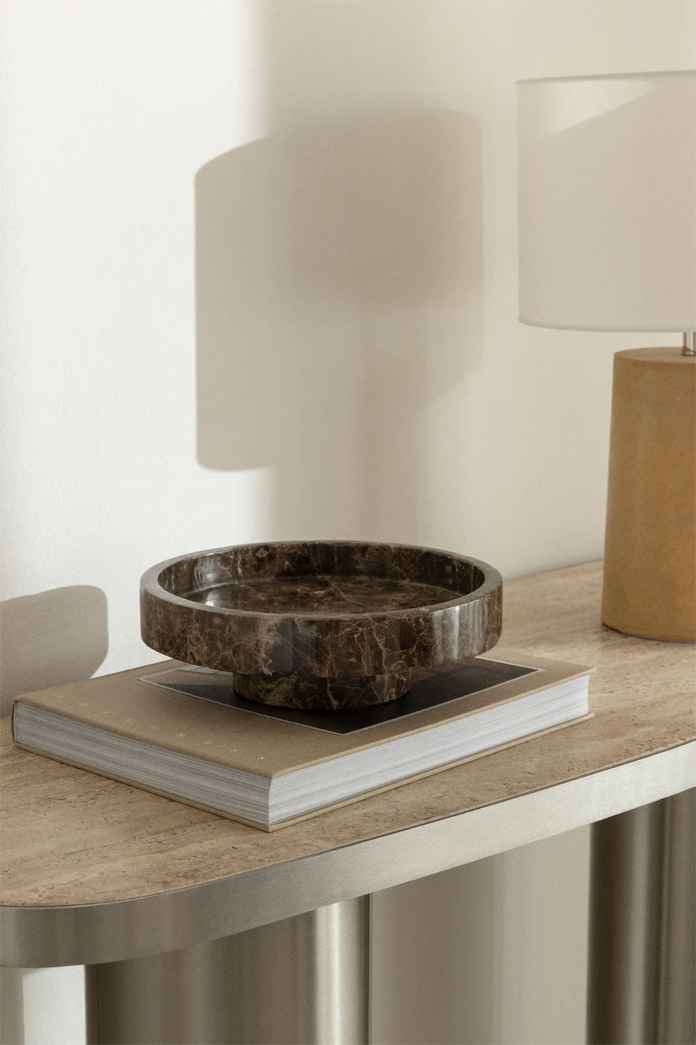 UV HOME Round Key Tray  in Kevara Natural Stone