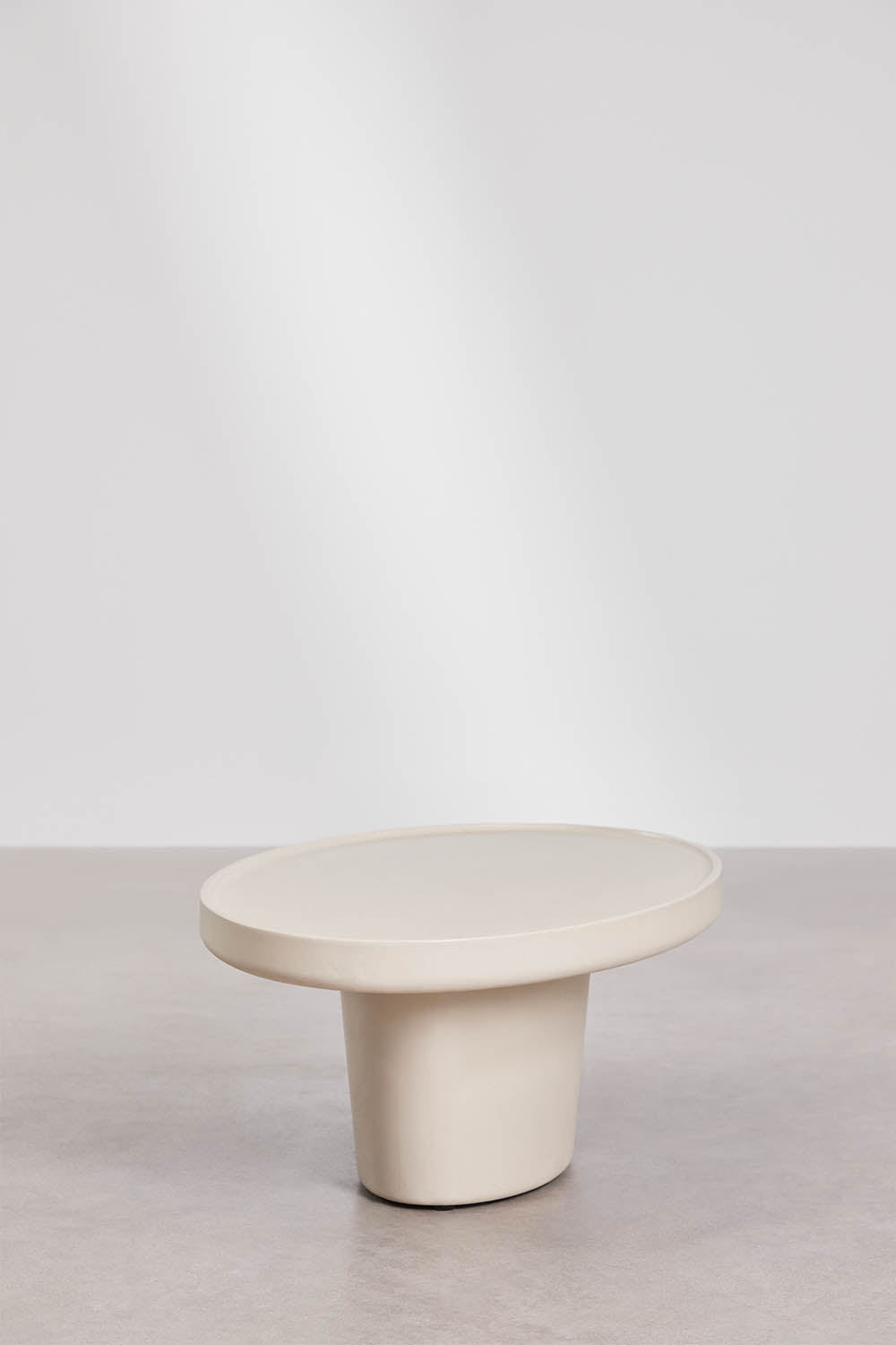 Darwys Oval Garden Coffee Table 110 x 60 cm in Cement