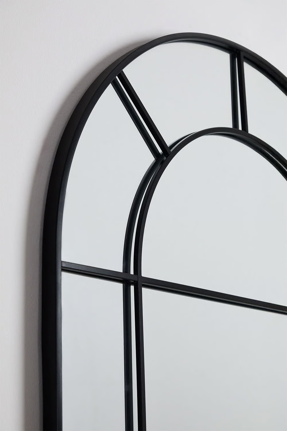 UV HOME Diana Metal Wall Mirror with Window Effect 80 x 180 cm