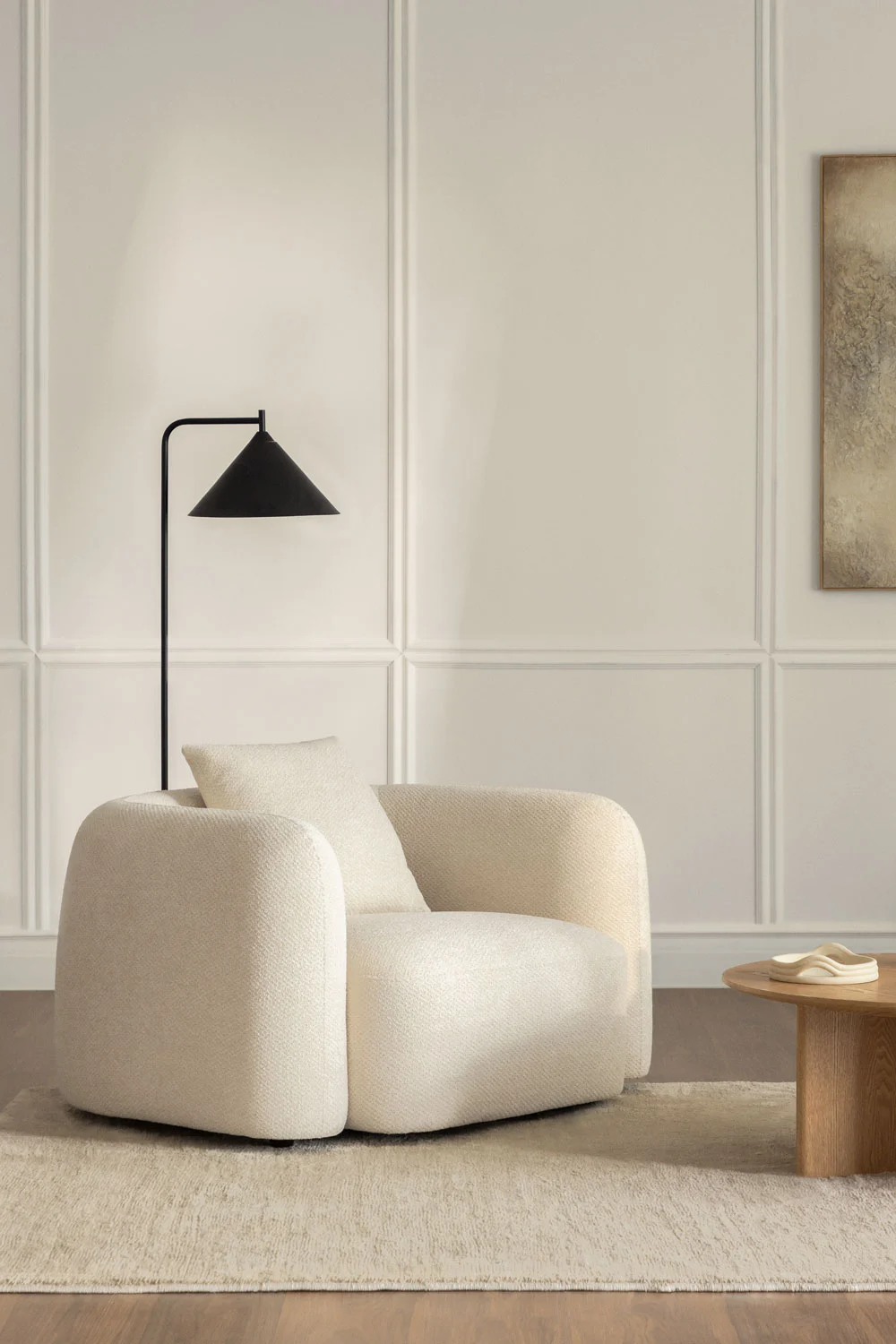 UV HOME Coco chenille armchair