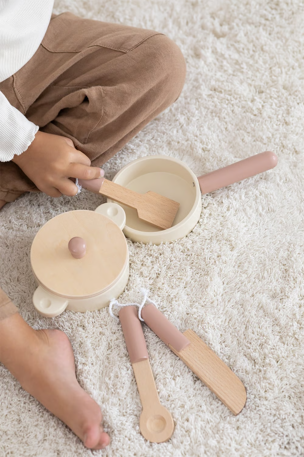 UV Home Drupy Kids wooden kitchenware