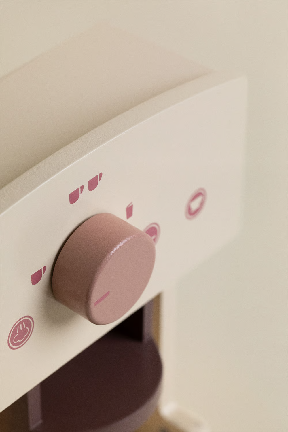 UV Home Warent Kids wooden coffee machine
