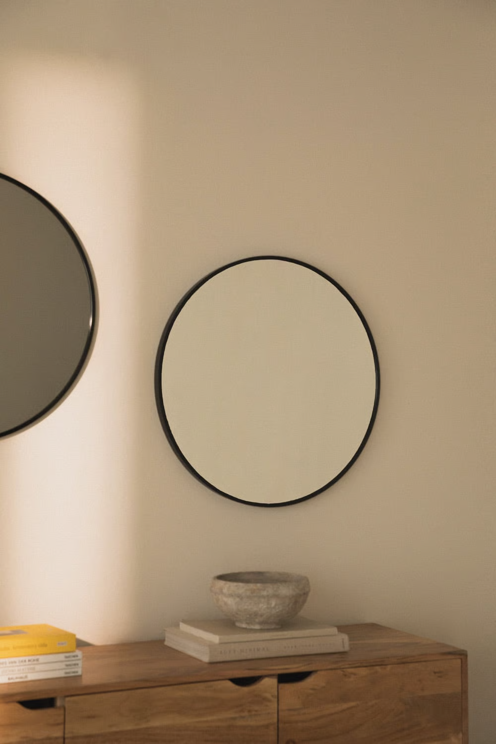 Gon Round Wall Mirror Ø60 cm (Metal)
