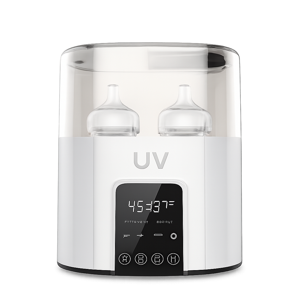 UV HOME – Multi-Function Baby Bottle Warmer & Sterilizer with Fast Heating and Precise Temperature Control