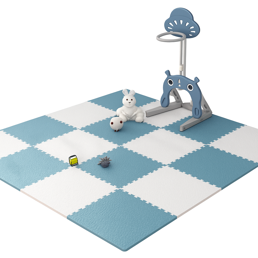 UV HOME – 8–16 PCS Baby Play Mats EVA Foam Puzzle Floor Mat for Kids, Interlocking Activity Carpet 30×30cm