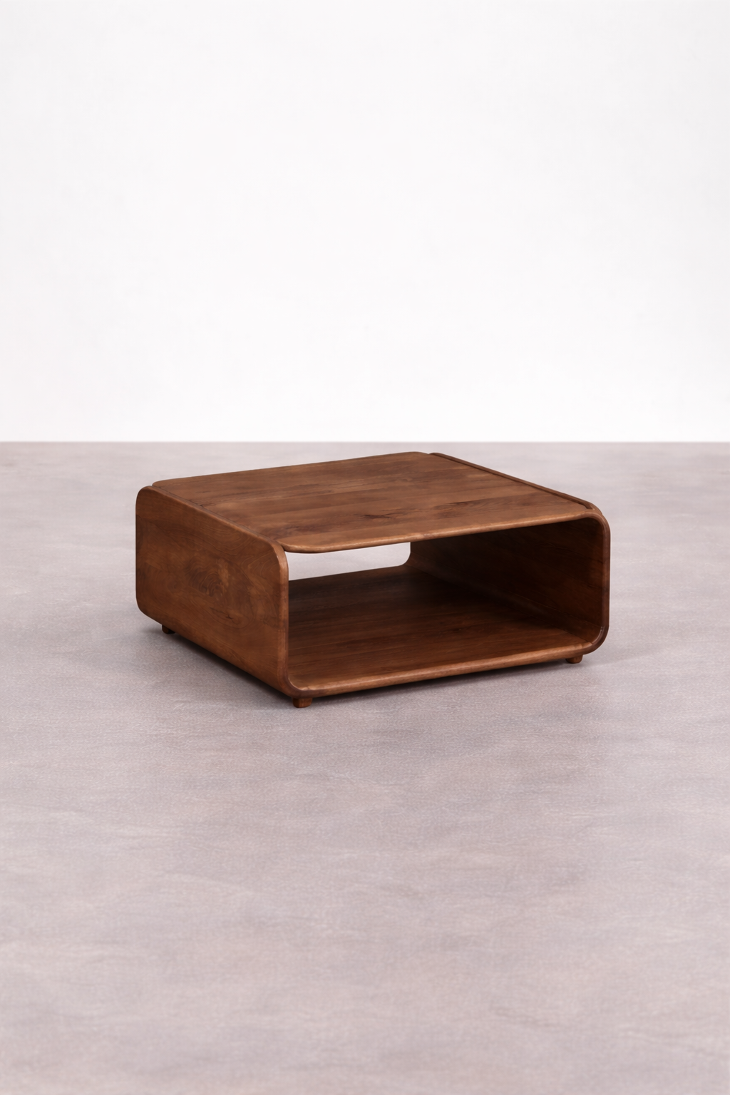 UV Home Tinsley Square Coffee Table – Wooden Living Room Table