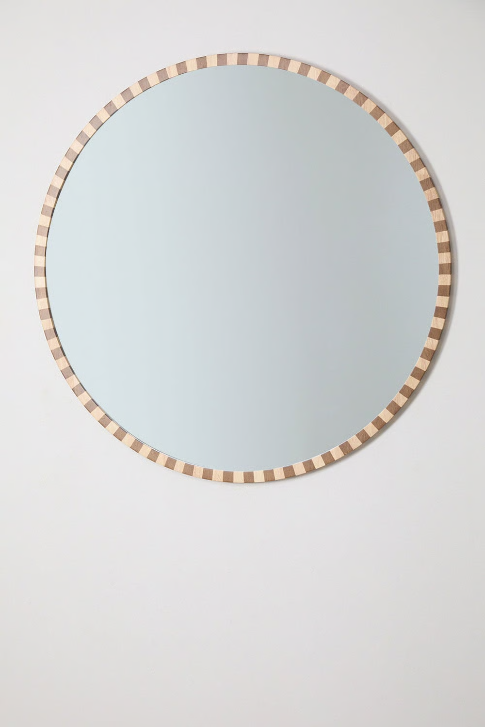 UV HOME Round Wall Mirror Ø110 cm in Sapeira Oak Wood