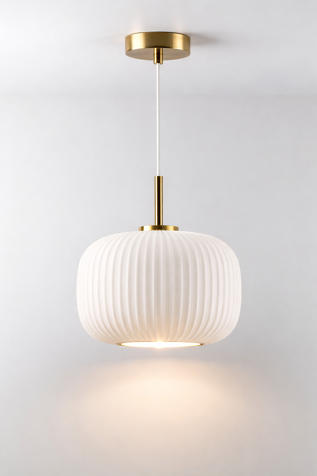 UV HOME Bruner Pendant Lamp – Metal & Glass Hanging Light