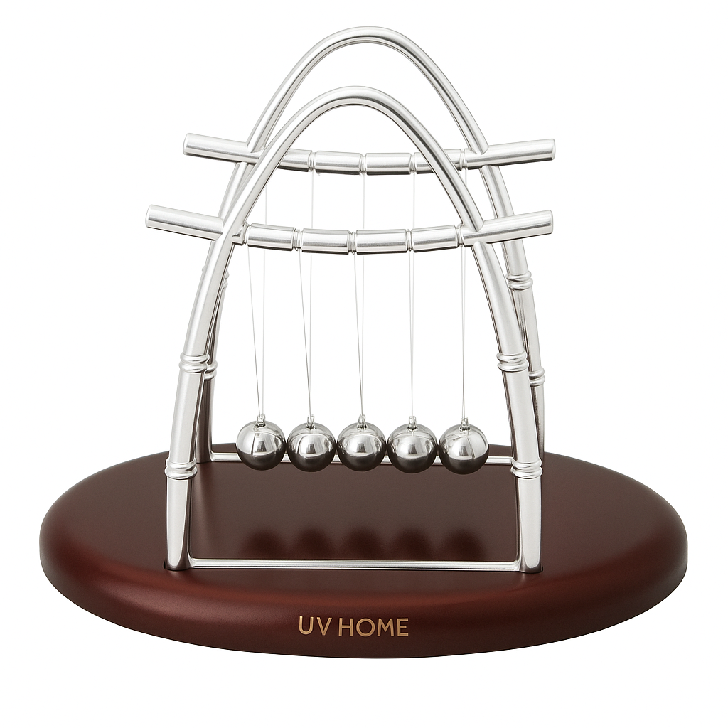 Newton’s Cradle Desk Decor – UV HOME