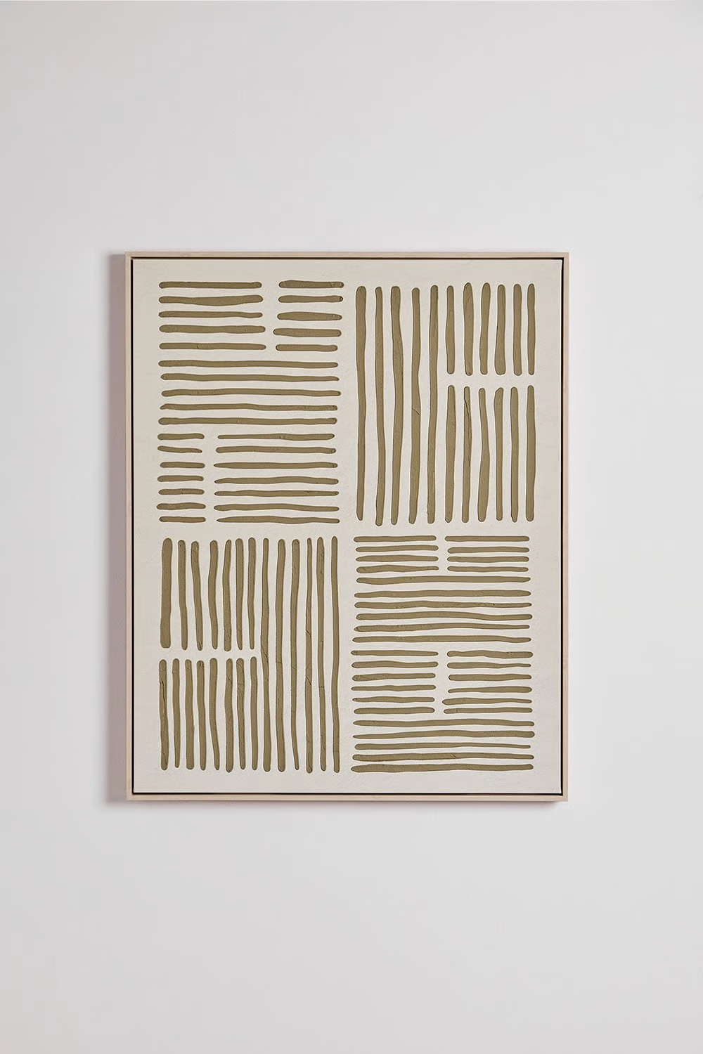 UV HOME Plixo Hand-Painted Canvas Wall Art