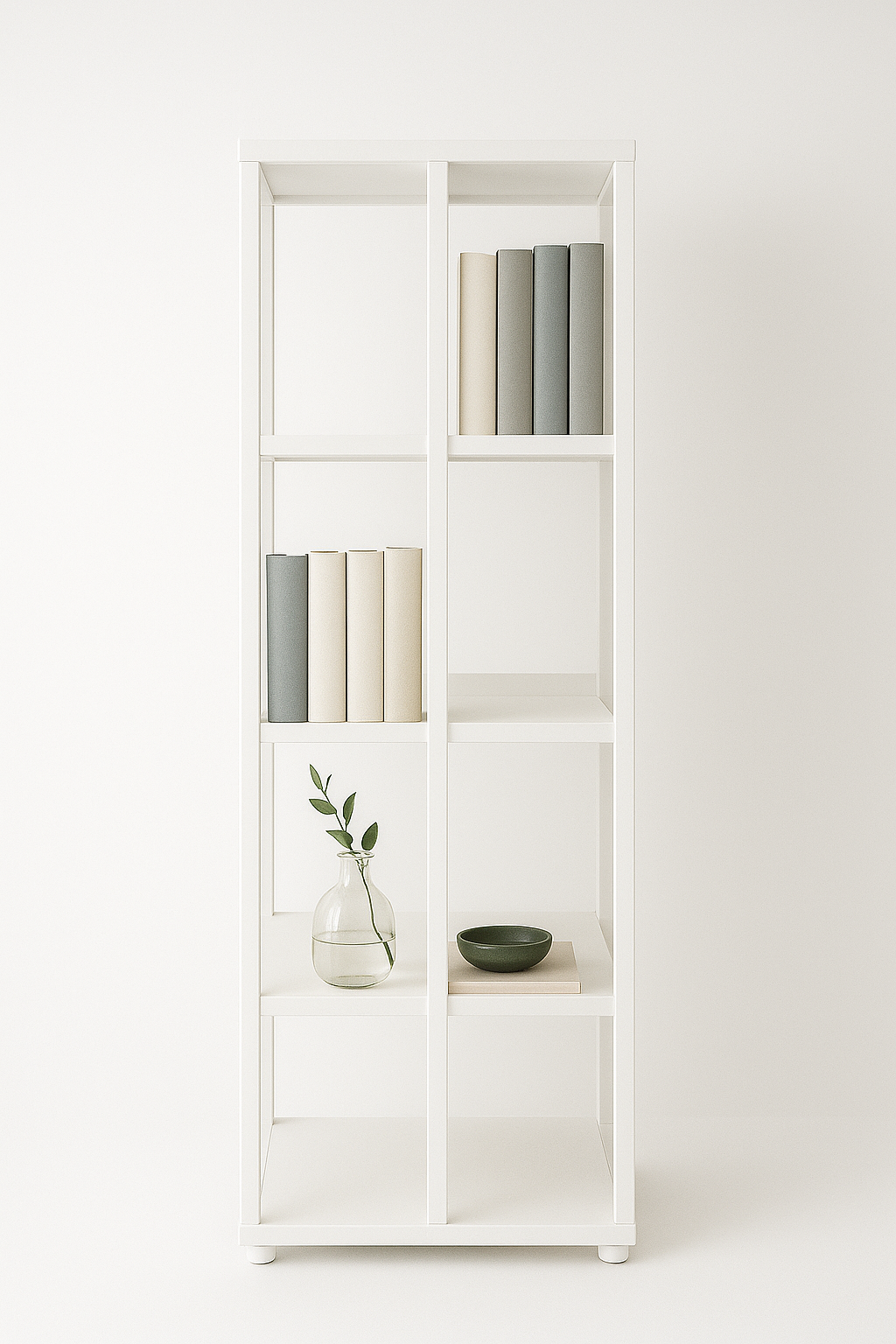 UV HOME 360° Rotating Bookshelf – Modern Storage Rack for Living Room, Bedroom & Kids’ Room