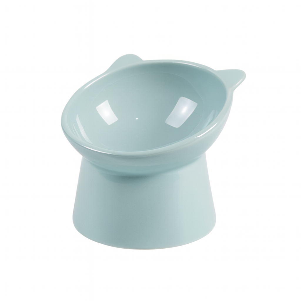 Tilted Ceramic Pet Bowl by UV HOME