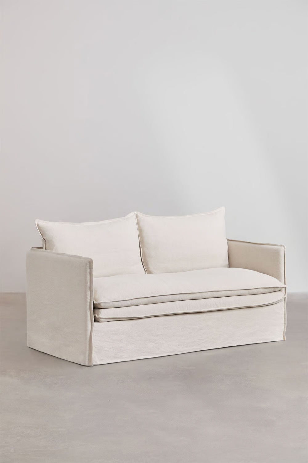 UV HOME Grace 2-seater sofa in linen and cotton