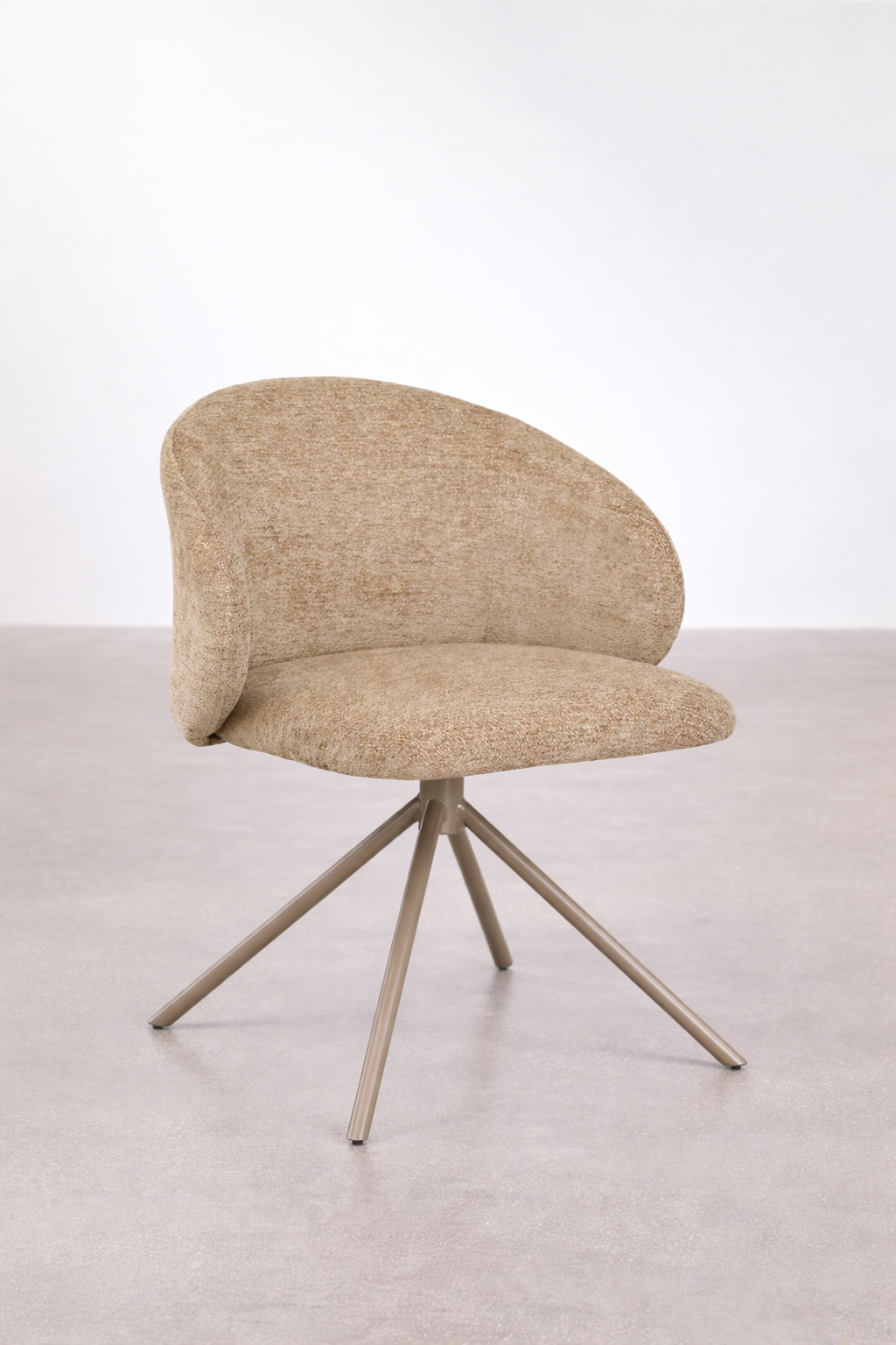UV HOME Gryon Dining Chair – Swivel Upholstered