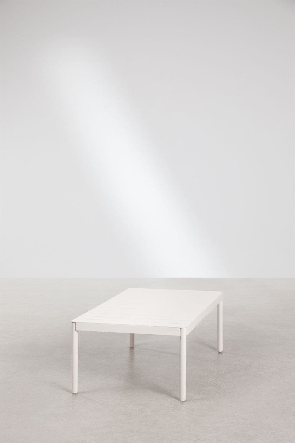 UV HOME Boleni Rectangular Aluminium Garden Table 110 x 60 cm