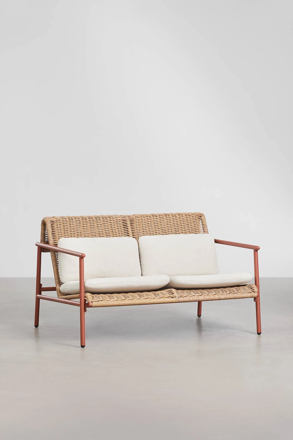 UV HOME Duroli Garden Lounge Set with 2-Seater Sofa, 2 Armchairs & Coffee Table