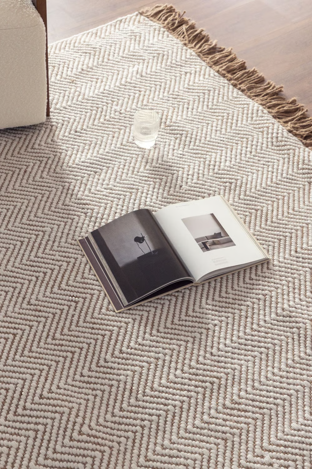 UV Home Rectangular rug 200x300 cm of jute Maxandra