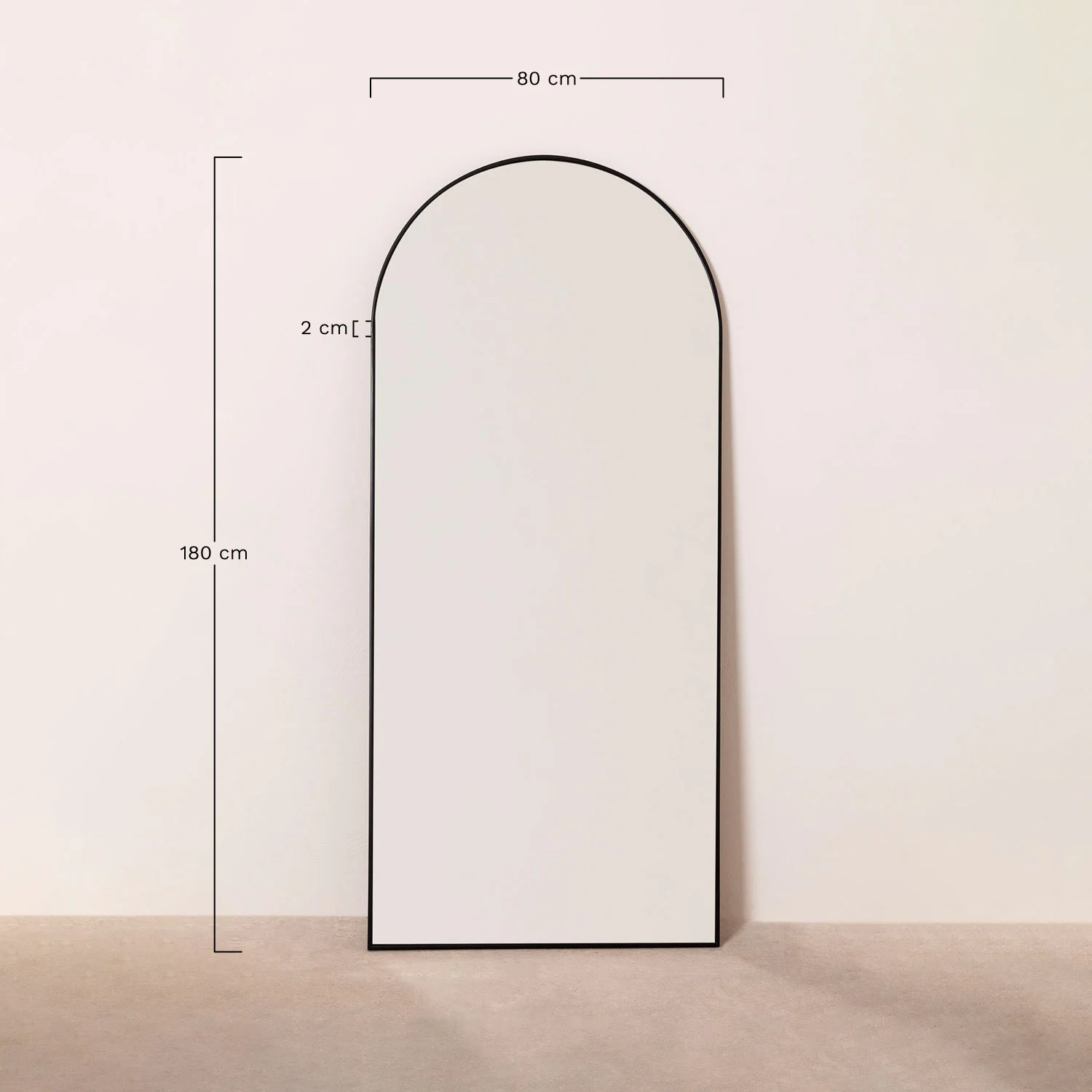 UV HOME Belm Iron Wall Mirror